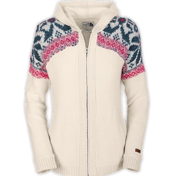 The North Face Sweaters - The North Face Vintage Tanacross Cardigan Hoodie S